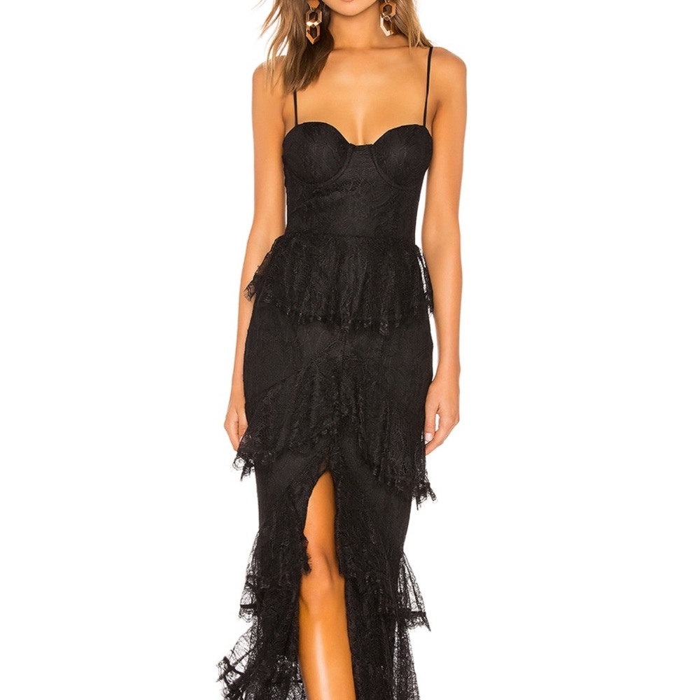 Revolve Marjorelle black gown